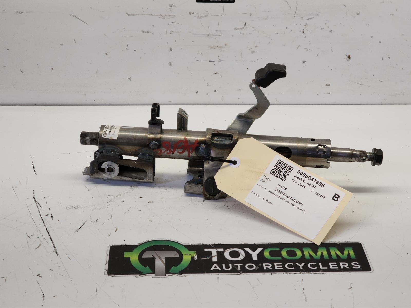 Mar 2005 to Aug 2015 - Toyota Hilux - Steering Column
