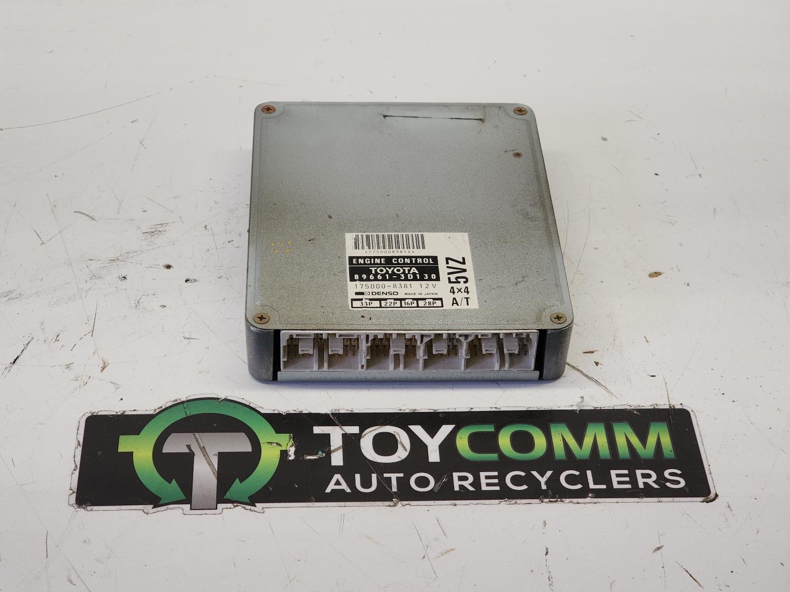 1995 to 2002 - Toyota Hilux Surf N180 Petrol 3.4L Engine Code 5VZ - ECU - Ecu Only