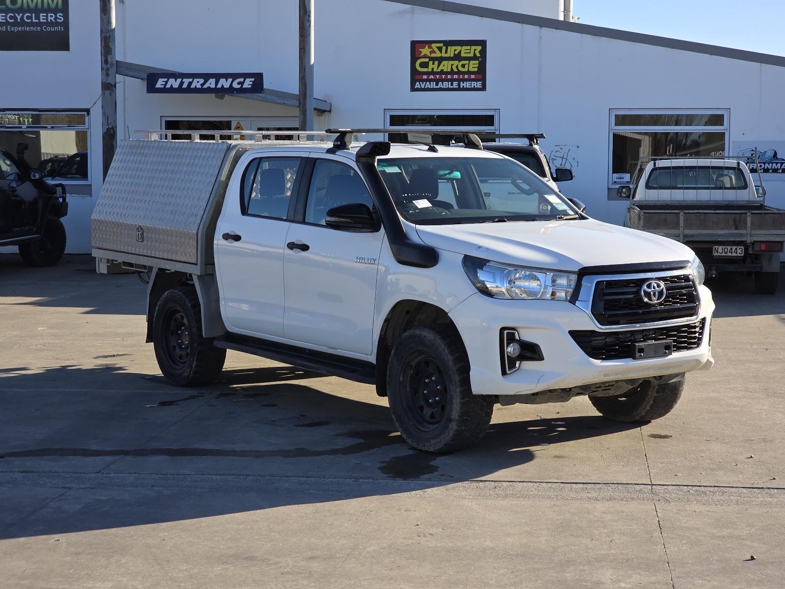 Now Wrecking: 2019 Toyota Hilux GUN126 Wreck Number: A637C