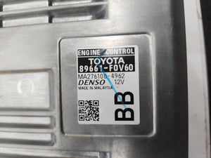 Toyota Hilux Diesel 2.8L 1GD-FTV Manual - Engine ECU - PN: 89661-F0V60 - 2018-2019
