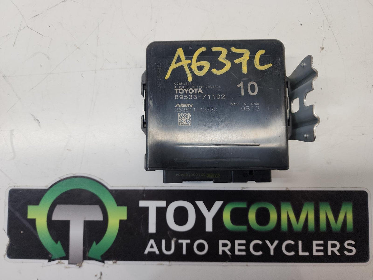 2015 - 2025 Toyota Hilux GUN12# - 4WD Control Module- 89533-71102