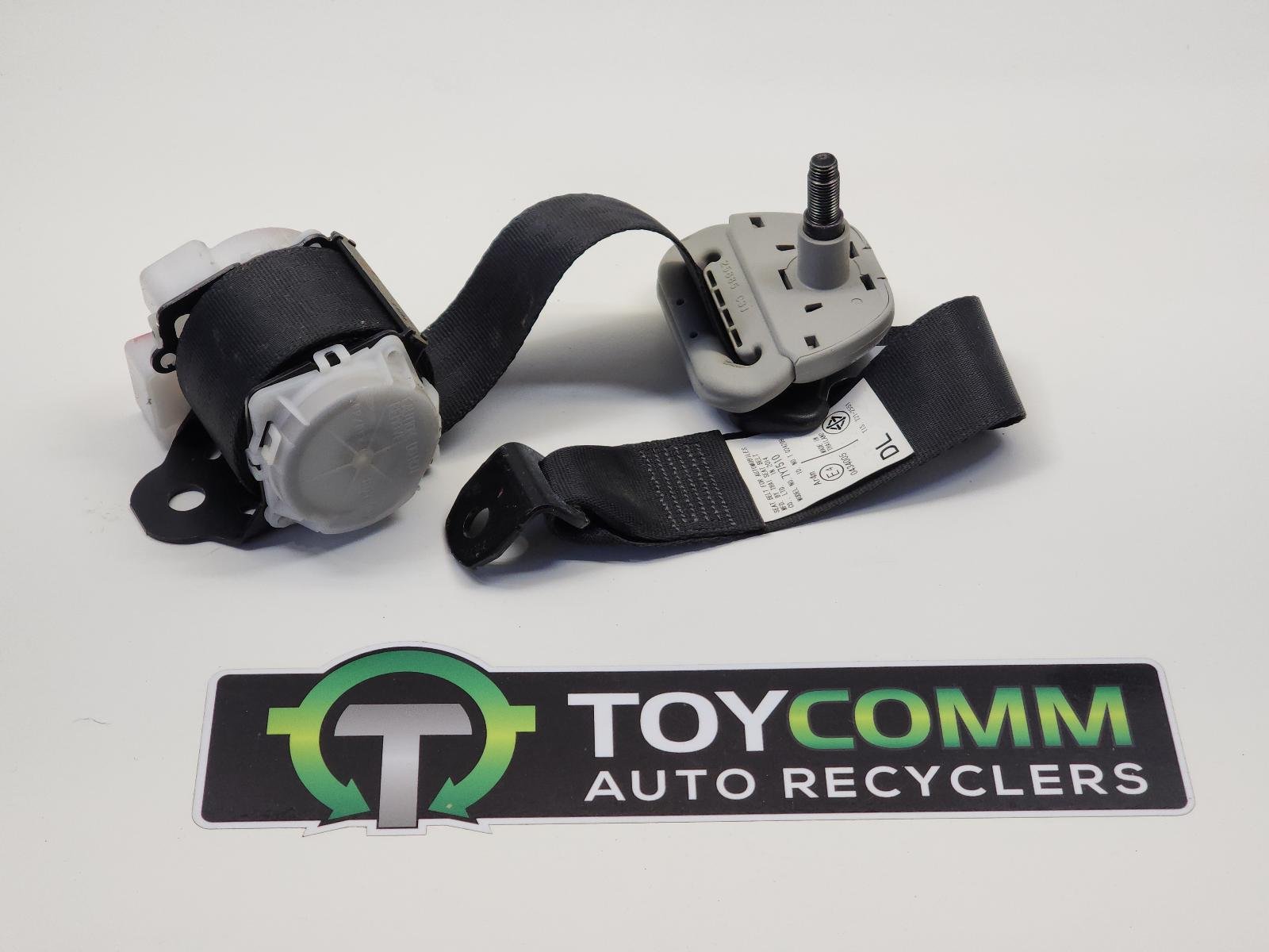 Nov 2013 to Aug 2015 - Toyota Hilux Double Cab Utility - Left Rear Seat Belt - Black