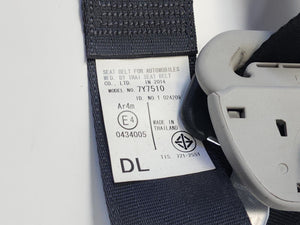 Nov 2013 to Aug 2015 - Toyota Hilux Double Cab Utility - Left Rear Seat Belt - Black