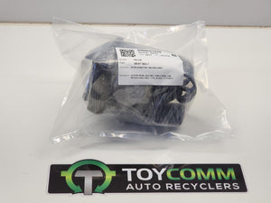 Nov 2013 to Aug 2015 - Toyota Hilux Double Cab Utility - Rear Centre Seat Belt - Retractable Belt Type, Black