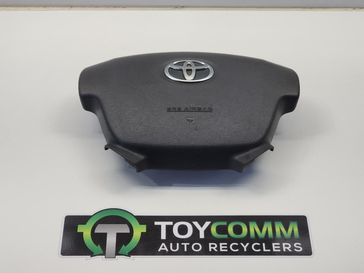 Aug 2009 to Current- Toyota Land Cruiser 76 Series 78 Series 79 Series- Right Airbag- Steering Wheel Air Bag, Grey