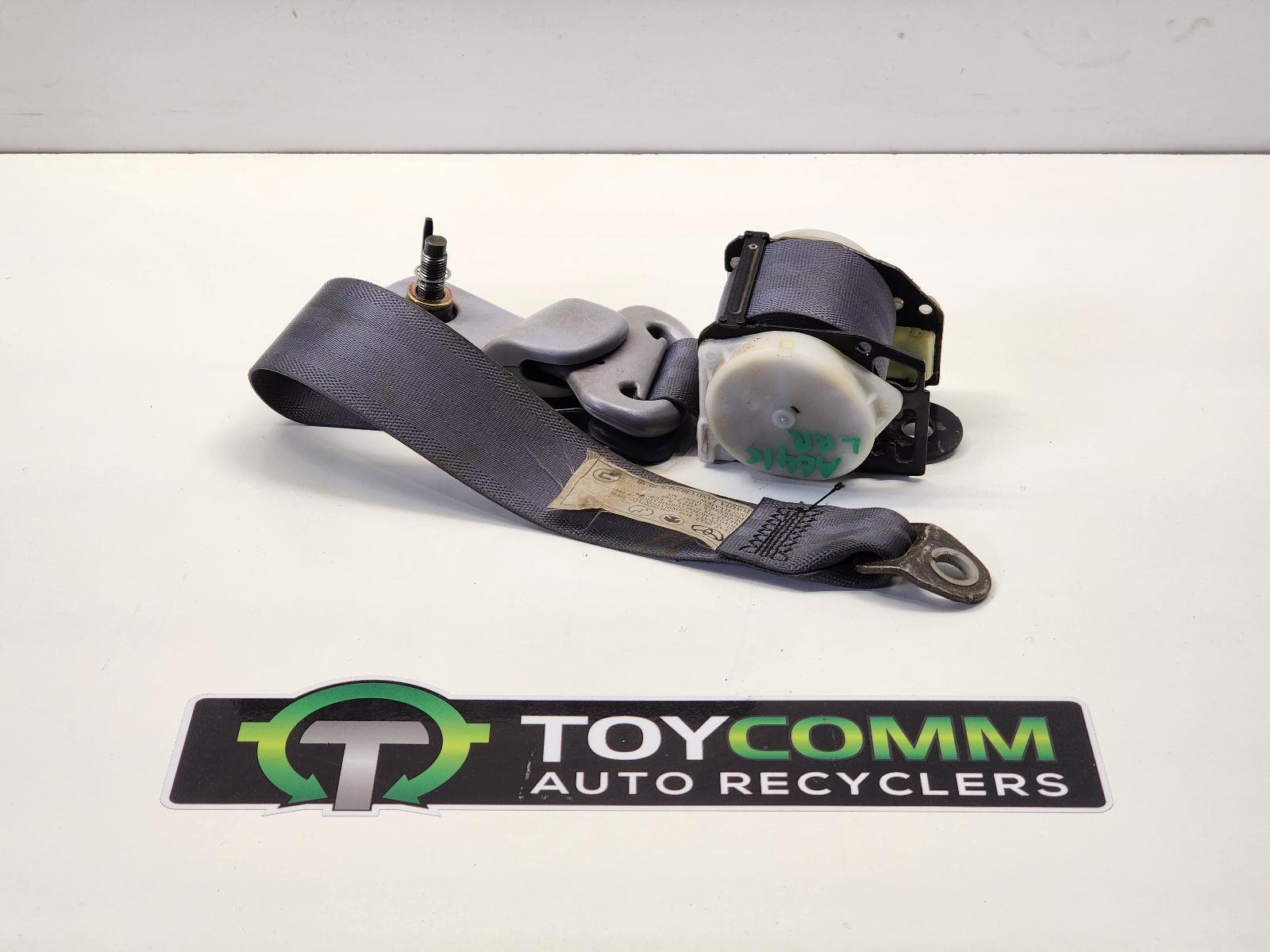 Jul 1996 to Jan 2003 - Toyota Land Cruiser Prado 95 Series - Left Rear 3rd Row Seat Belt - Grey