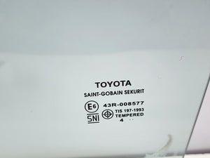 Mar 2005 to Aug 2015 - Toyota Hilux Double Cab Utility - Left Front Door Window