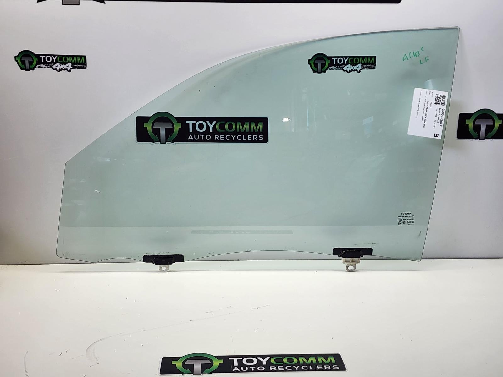 Mar 2005 to Aug 2015 - Toyota Hilux Double Cab Utility - Left Front Door Window