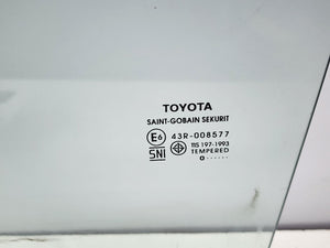 Mar 2005 to Aug 2015 - Toyota Hilux Double Cab Utility - Left Front Door Window
