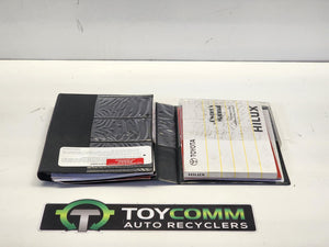 Feb 2005 to 2015 - Toyota Hilux - Owners Handbook