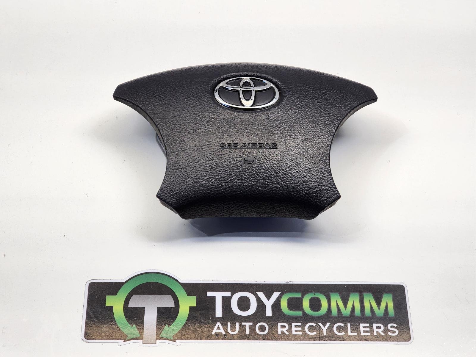 Mar 2005 to Jun 2011 - Toyota Hilux Double Cab Utility - Airbag Assembly - Dual Air Bag Assy, Black, W/ Audio Control Type