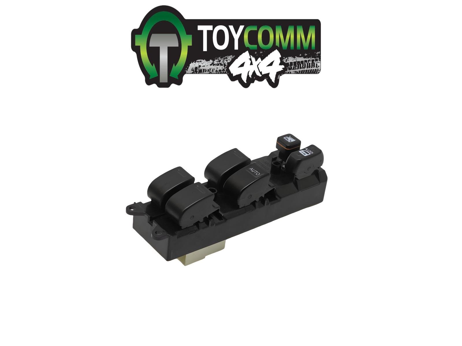 Jul 1996 to Jan 2003 - Toyota Land Cruiser Prado 90 Series 95 Series - Right Front Master Power Window Switch