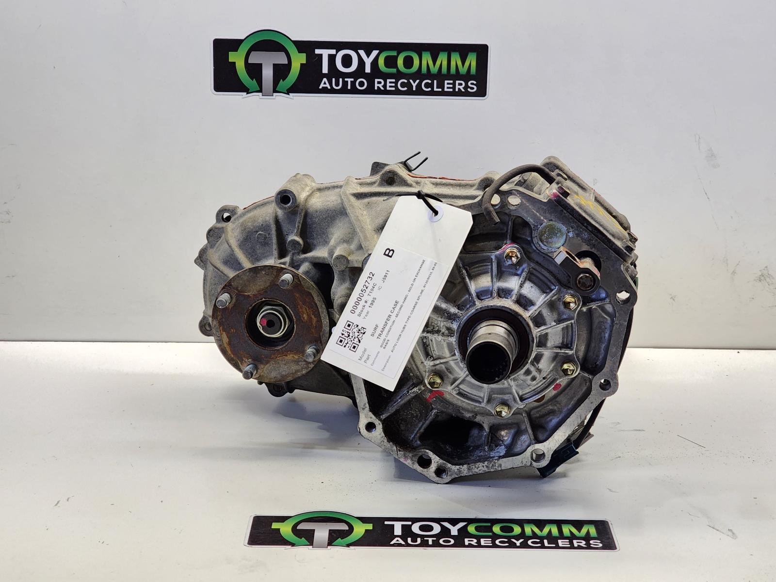 1989 to 1995 - Toyota Hilux Surf N120 N130 - Transfer Case - Auto Lock Hubs Type-Coarse Spline