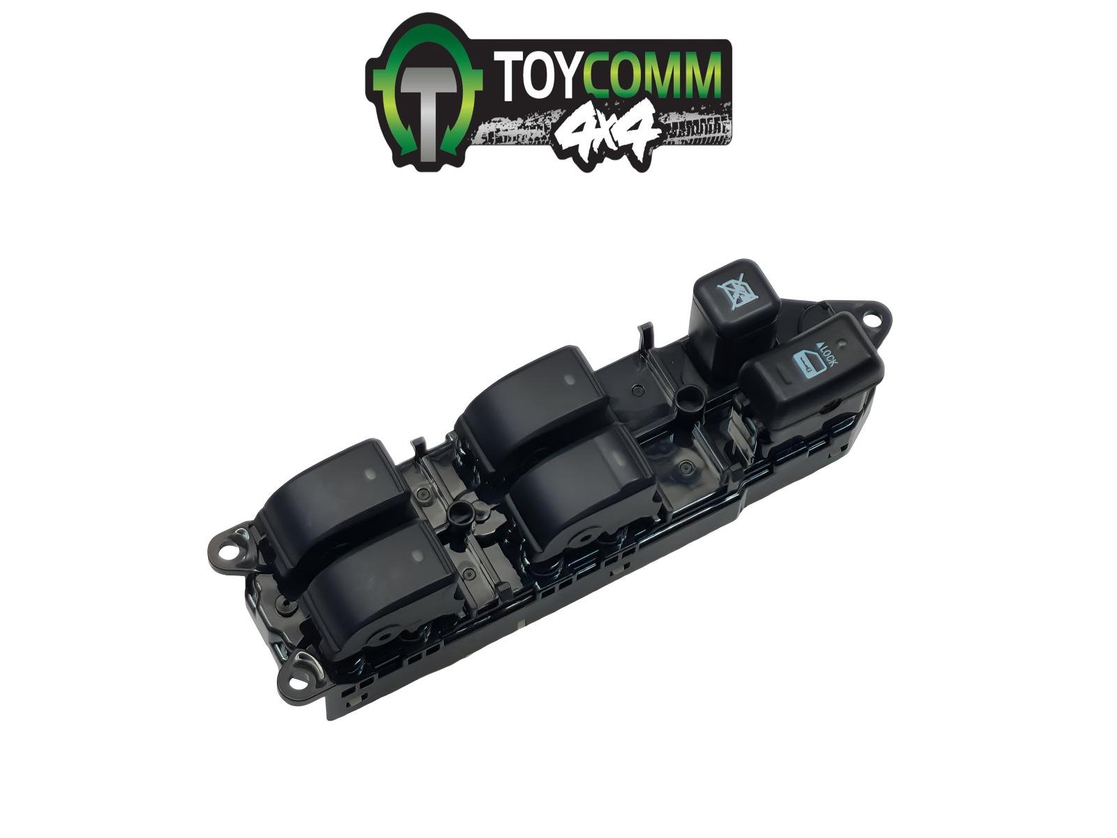 Feb 2003 to Oct 2009 - Toyota Land Cruiser Prado 120 Series - Right Front Master Power Window Switch
