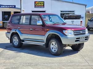 Now Wrecking: 1997 Toyota Land Cruiser Prado KZJ95 Wreck Number: T106C