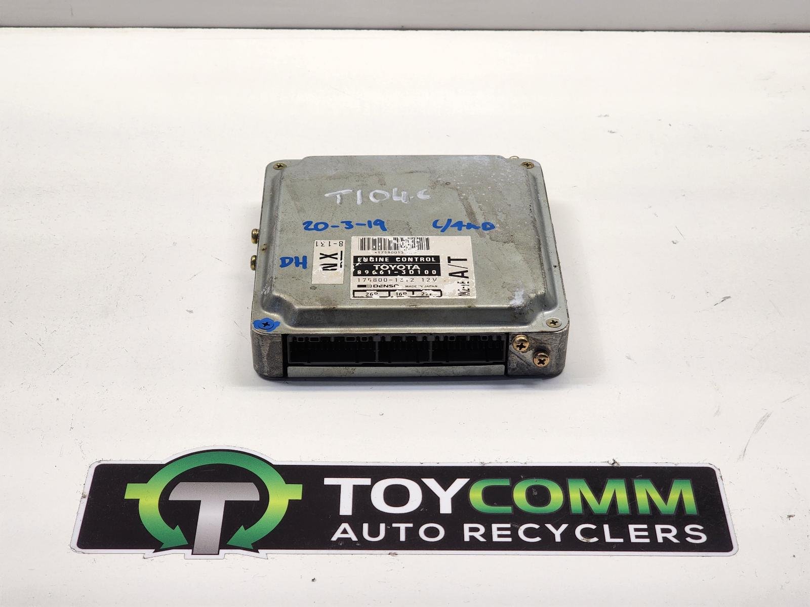 1993 to 2002 - Toyota Hilux Surf Diesel 3.0L Engine Code 1KZ-TE - Engine ECU - Ecu Only - PNs: 896613D100, N120-N180