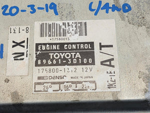1993 to 2002 - Toyota Hilux Surf Diesel 3.0L Engine Code 1KZ-TE - Engine ECU - Ecu Only - PNs: 896613D100, N120-N180