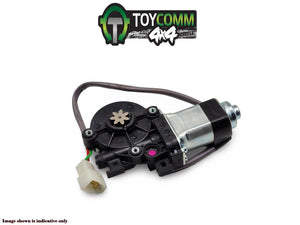 May 1990 to Mar 1998- Toyota Land Cruiser 80 Series- Left Front Door Regulator Motor- Power, Door Motor Only