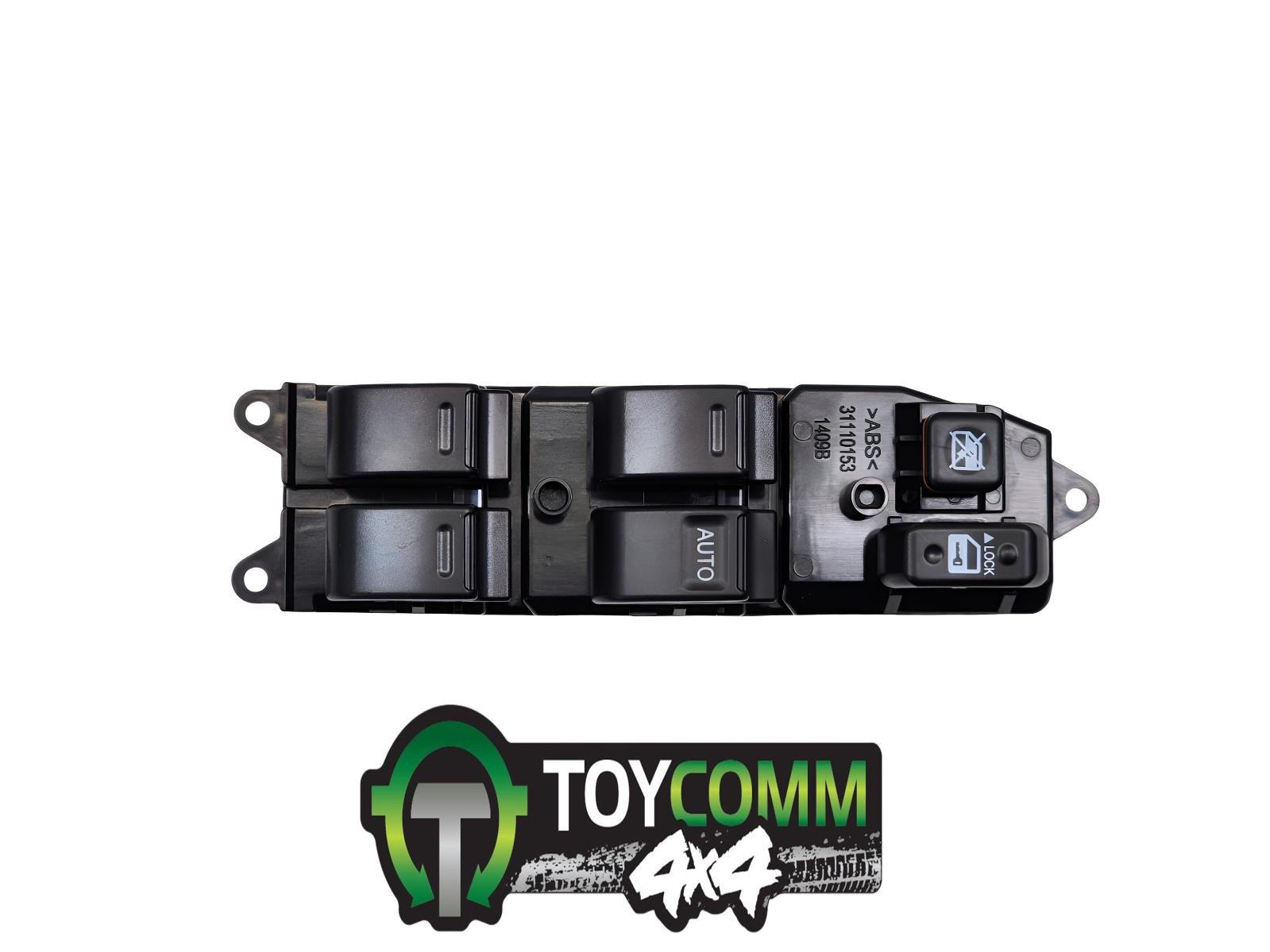 Jul 1996 to Jan 2003 - Toyota Land Cruiser Prado 90 Series 95 Series - Right Front Master Power Window Switch