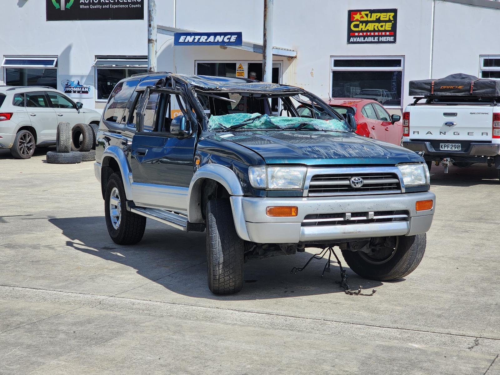 Now Wrecking: 1996 Toyota Hilux Surf KZN185 Wreck Number: T107C