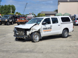 Now Wrecking: 2012 Toyota Hilux  Wreck Number: T108C