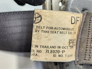 Mar 2005 to Jun 2011 - Toyota Hilux Double Cab Utility - Left Front Seat Belt - Bucket Seat Type, Light Grey
