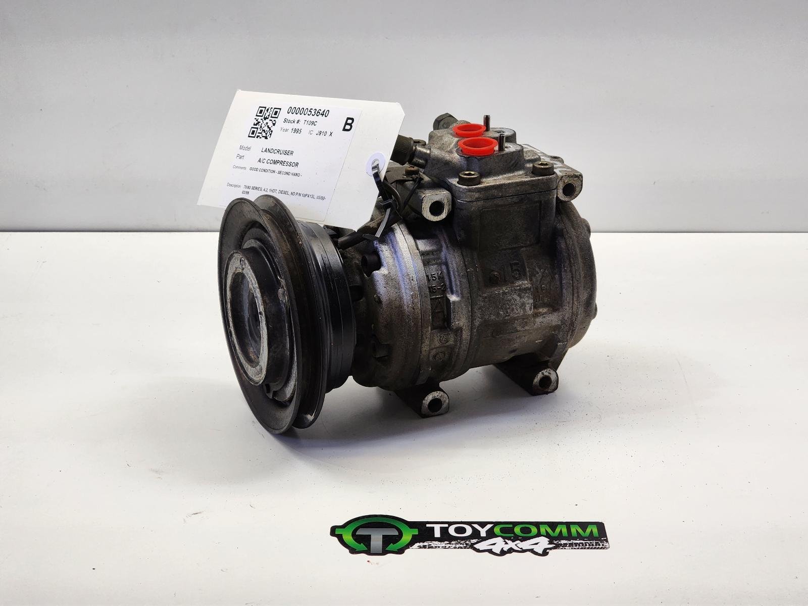 Toyota Land Cruiser 80 Series 4.2L 1HD-T - A/C Compressor - 1990-1998