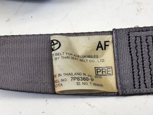 Mar 2005 to Jun 2011 - Toyota Hilux Double Cab Utility - Left Front Seat Belt - Bucket Seat Type, Light Grey