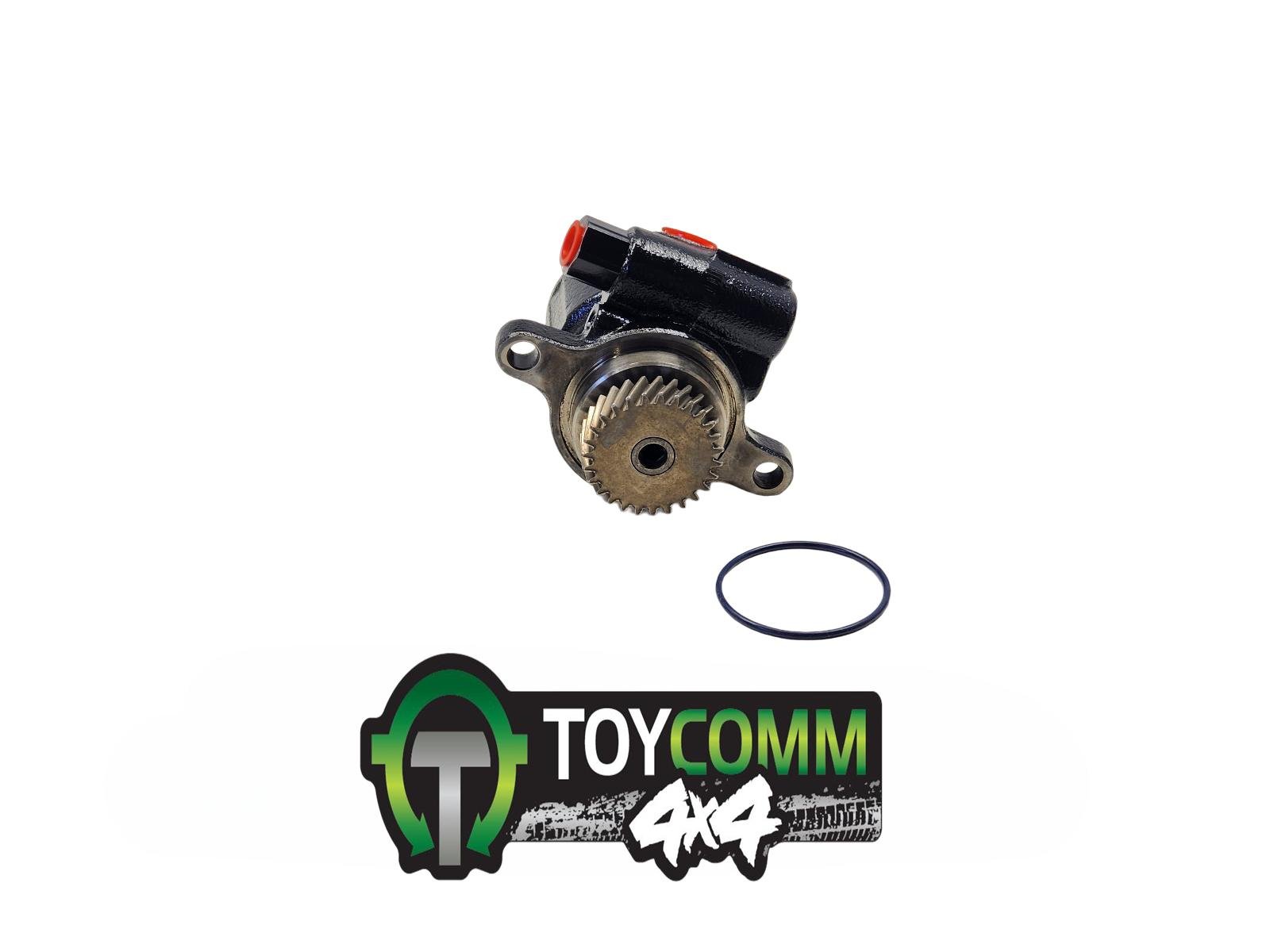 Jan 1998 to Oct 2007- Toyota Land Cruiser 100 Series Diesel Turbocharged 4.2L Engine Code 1HD-FTE- Steering Pump- (Cast Type)