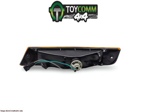 1987 to Mar 1990- Toyota Land Cruiser 60 Series- Right Indicator/Fog/Side- Apron Flasher, Twin Square H/Lamp