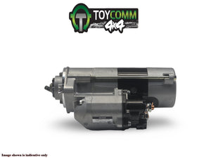 Mar 2007 to Sep 2016- Toyota Land Cruiser 76 Series 78 Series 79 Series Diesel Turbocharged 4.5L Engine Code 1VD-FTV- Starter Motor- (My07 Update)