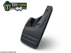 Mar 2005 to Aug 2015- Toyota Hilux 4WD- Mud Flaps- Rh Front, Flared Type