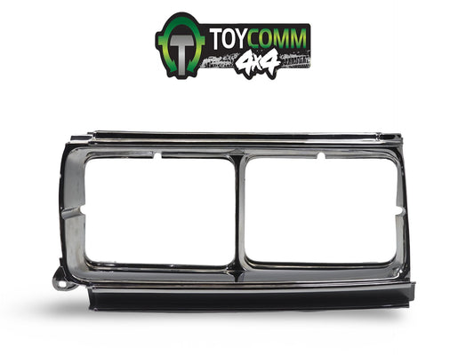 May 1990 to Mar 1998 - Toyota Land Cruiser 80 Series - Left Headlight Surround - Twin Square Type