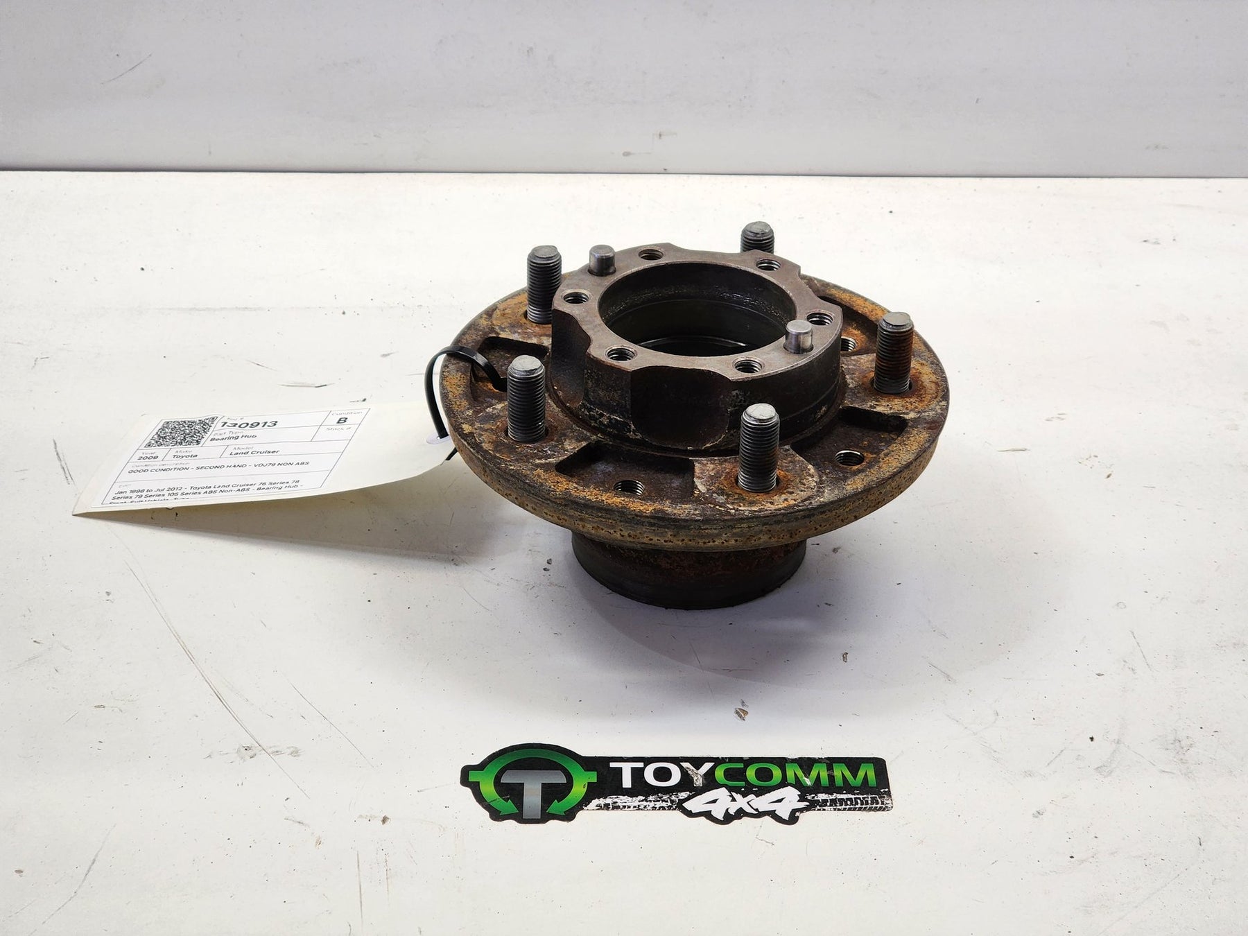 Jan 1998 to Jul 2012 - Toyota Land Cruiser 76 Series 78 Series 79 Series 105 Series ABS Non-ABS - Bearing Hub - Front, Suit Vehicle, Type