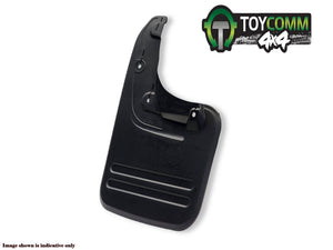 Mar 2005 to Aug 2015 - Toyota Hilux 4WD - Mud Flaps - Lh Rear, Flared Type