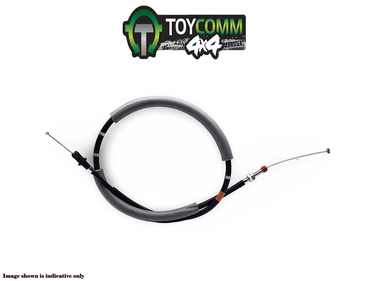 May 1990 to Mar 1998 - Toyota Land Cruiser 80 Series - Throttle Cable