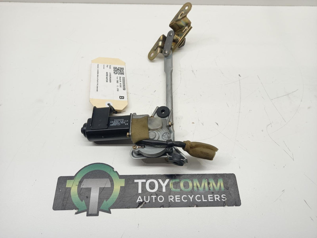 May 1990 to Mar 1998 - Toyota Land Cruiser 80 Series - Wiper Motor - Rear, Liftgate Type