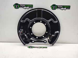 Aug 1992 to Mar 1998 - Toyota Land Cruiser 80 Series - Backing Plate - Lh Front, Suit 16In Wheel, S13Wc Caliper Casting Number Type