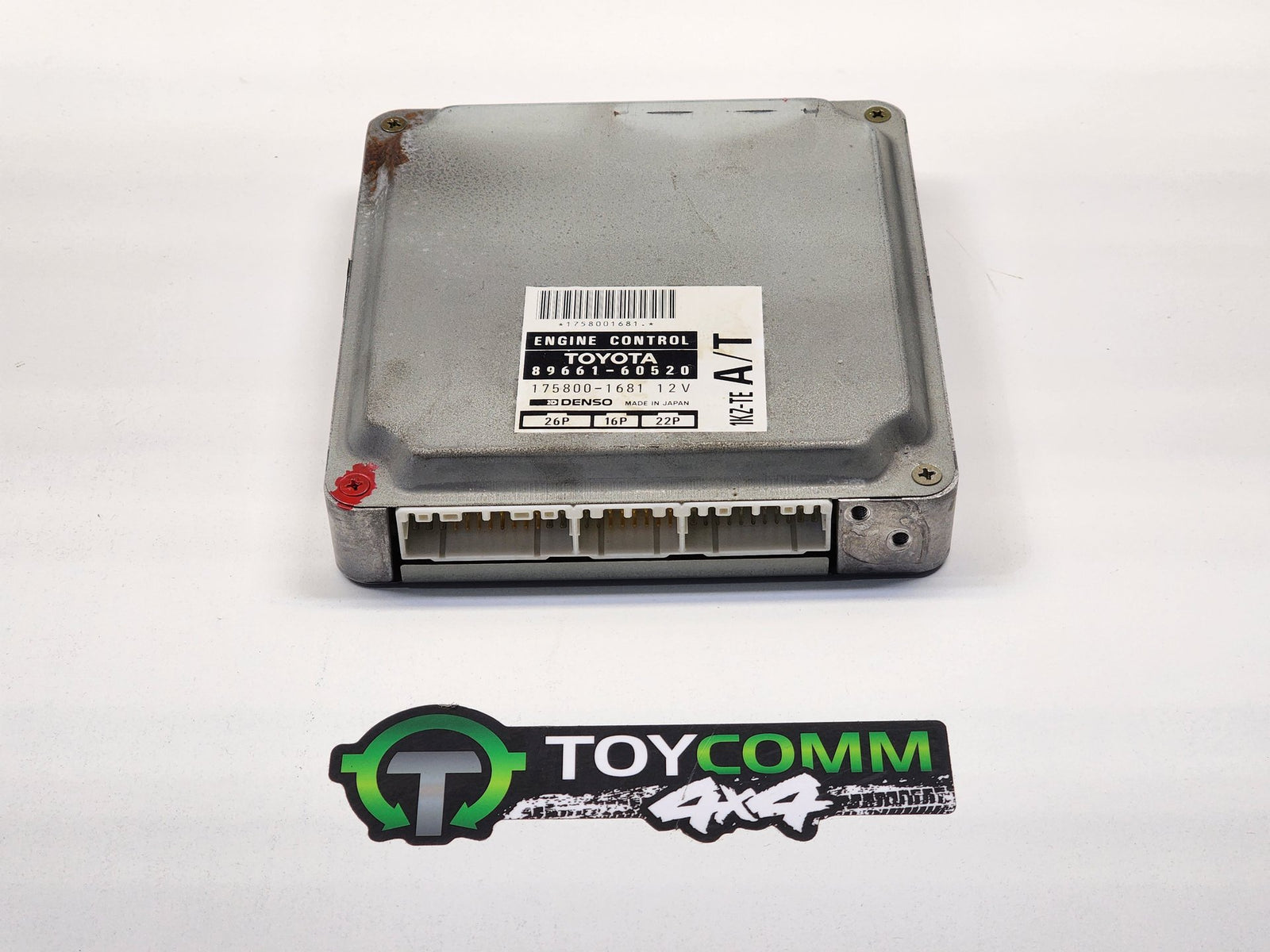 Jul 1996 to Jan 2003 - Toyota Land Cruiser Prado 95 Series Diesel 3.0L Engine Code 1KZ-TE Automatic - Engine ECU - Ecu Only