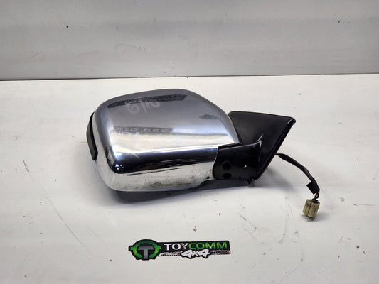 Jul 1996 to Jan 2003 - Toyota Land Cruiser Prado 95 Series - Right Door Mirror - Power Adjust, Chrome