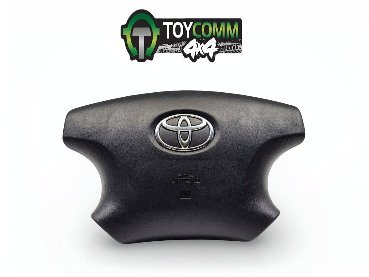 Feb 2005 to Jun 2011- Toyota Hilux- Right Airbag- Steering Wheel, Grey, Non Audio Control Type