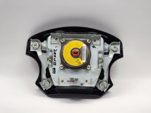 Feb 2005 to Jun 2011 - Toyota Hilux - Right Airbag - Steering Wheel, Grey, Non Audio Control Type
