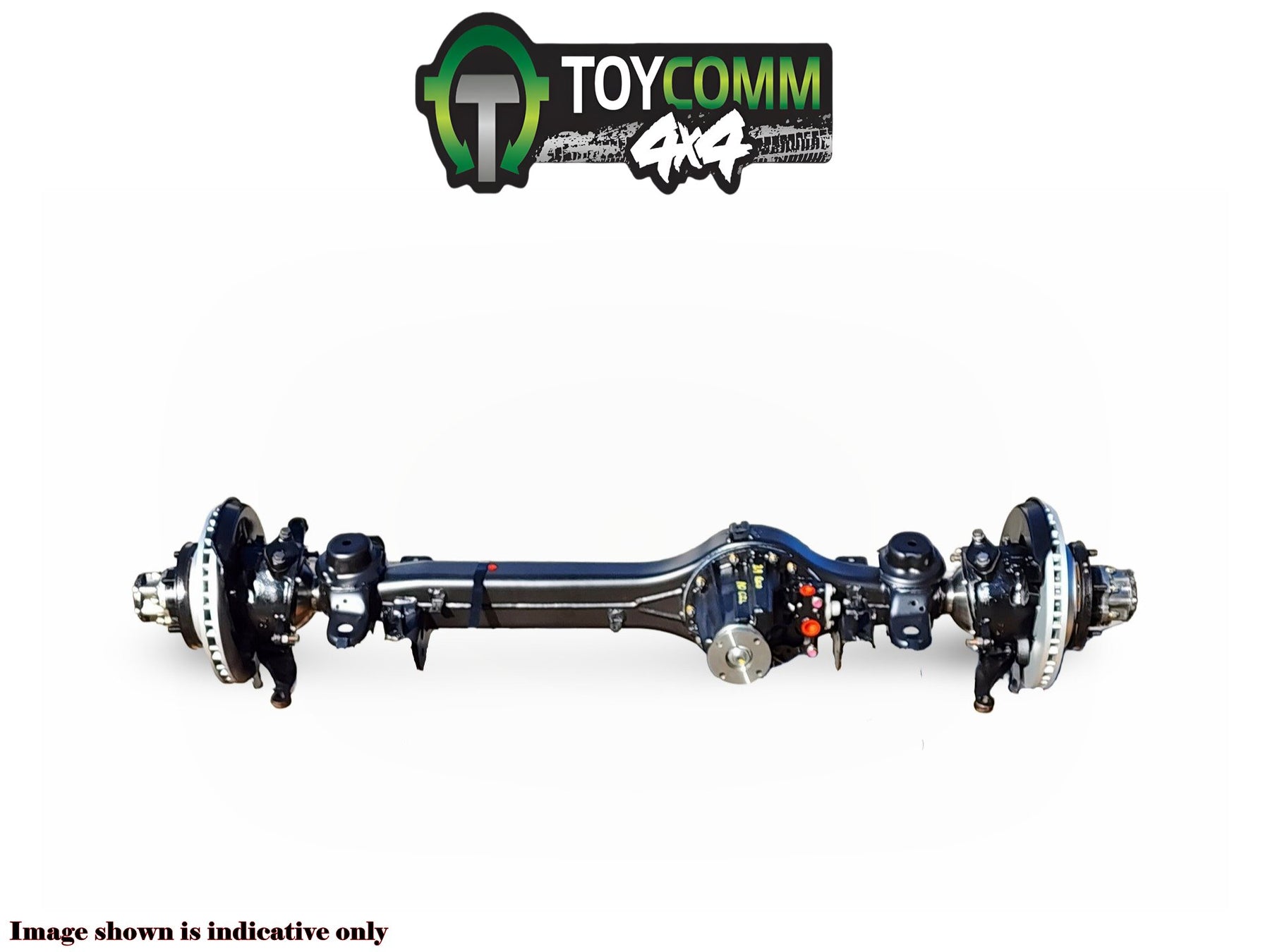 Mar 2007 to Jul 2012- Toyota Land Cruiser 70 Series Non-ABS- Front Differential Assembly- (My07 Update), W/ Factory Locker Type