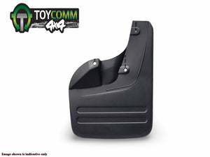 Mar 2005 to Aug 2015- Toyota Hilux 4WD- Mud Flaps- Rh Front, Flared Type