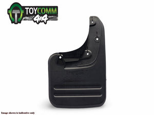 Mar 2005 to Aug 2015- Toyota Hilux 4WD- Mud Flaps- Rh Rear, Flared Type
