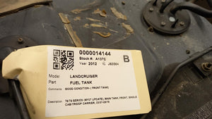 Mar 2007 to Current- Toyota Land Cruiser 78 Series Troop Carrier- Fuel Tank- Main Tank, Front