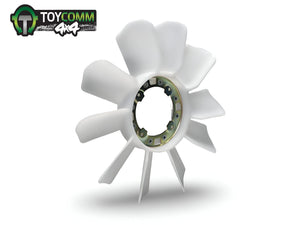 Sep 1997 to Mar 2005 - Toyota Hilux Diesel Turbocharged 3.0L Engine Code 1KZ-TE - Engine Fan Blade