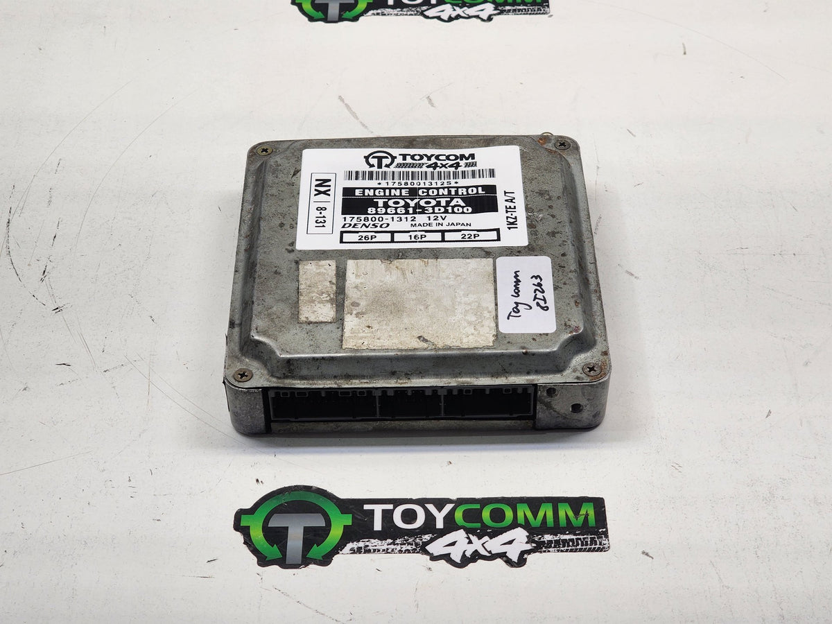 1989-1995 Toyota Hilux Surf N130 (89-95) - Engine ECU - 89661-3D100