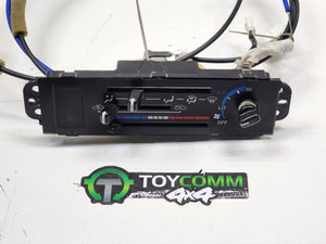 Jan 1985 to Jul 2009- Toyota Land Cruiser 78 Series 79 Series 75 Series 76 Series- Heater/AC Controls- W/ A/C Type