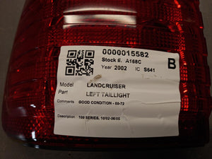 Oct 2002 to Jun 2005 - Toyota Land Cruiser 100 Series - Left Taillight